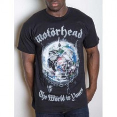 Tricou Unisex Motorhead: The World Is Yours Album foto