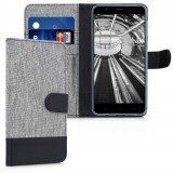 Husa pentru Elephone P8 Mini, Textil, Gri, 43075.22, Kwmobile