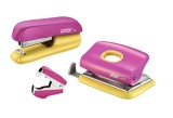 Set capsator plastic Rapid F5 perforator plastic FC10 si decapsator 10 coli blister roz-galben