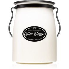 Milkhouse Candle Co. Creamery Cotton Blossom lum&acirc;nare parfumată Butter Jar 624 g