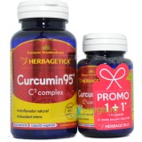 Pachet Curcumin 95 C3 Complex 60cps+10cps