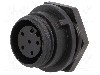 Conector circular, mama, 6 pini, BULGIN - PX0412/06S