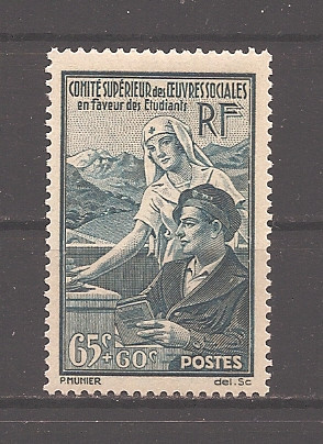 Franta 1938 - Crucea rosie, MH