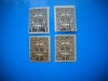 HOPCT LOT NR 345 TAXA DE PLATA -4 TIMBRE VECHI-NESTAMPILAT-1932-1947-ROMANIA, Stampilat