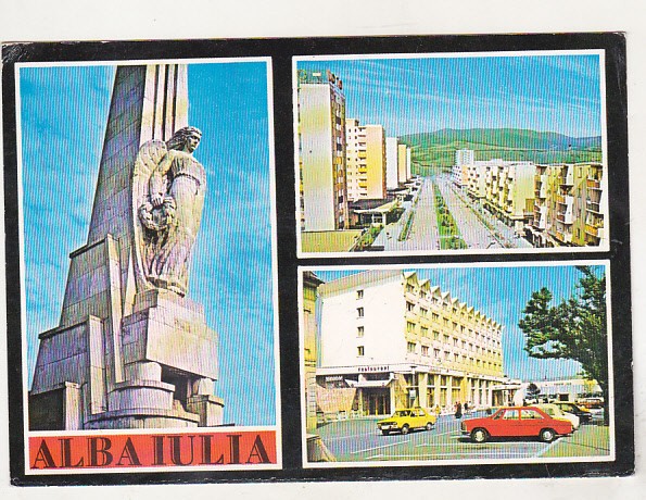 bnk cp Alba Iulia - Vedere - necirculata - marca fixa