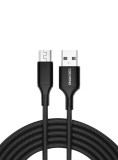 Oniverse Usb-a To Micro-usb Charge Cable 3 M Black