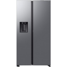 Side by side Samsung RS80F67KCTEO, 634 l, SmartThings AI Energy, Full No Frost, Twin &amp;amp; Metal Cooling, Dozator de apa/gheata, Compresor Digital Inv