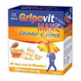 Gripovit Max C Ghimbir si Miere 10dz Zdrovit
