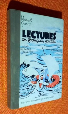 Lectures en francais facile - Marcel Saras - Quatrieme livre - Vol. 4 foto