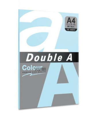 Hartie Color Pentru Copiator A4, 80g/mp, 25coli/top, Double A - Pastel Ocean foto