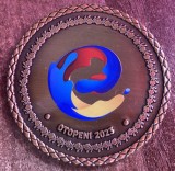 S C7 10 - Medalie / coin tematica sport - inot - Campionatul de inot - Otopeni 2023