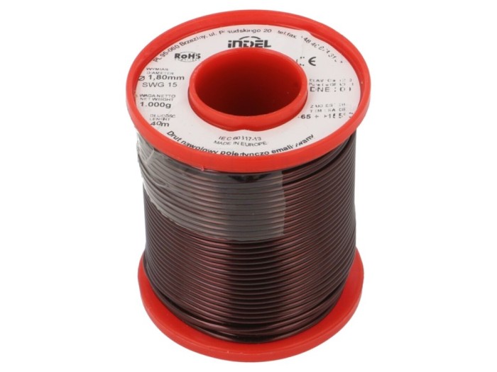Cablu s&acirc;rmă bobină 1,8mm 1kg