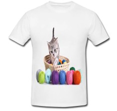 Tricou &amp;quot; Pisica harnica &amp;quot; foto