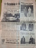 ziarul scanteia 8 octombrie 1989 - intalnirea lui ceausescu cu todor jivkov,ceausescu vizita in germania