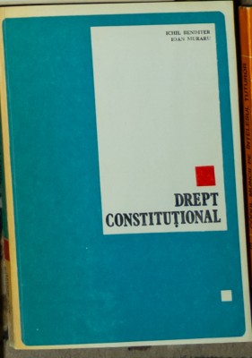 Ichil Benditer - Drept constitutional foto