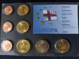 Set Euro - Probe - Insulele Feroe 2004 , 8 monede, Europa
