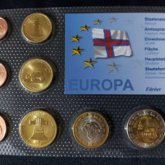 Set Euro - Probe - Insulele Feroe 2004 , 8 monede