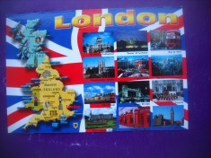 HOPCT 73355 LONDRA ANGLIA -HARTA TURISTICA -NECIRCULATA foto