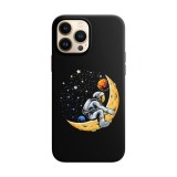 Husa compatibila cu Apple iPhone 14 Pro model Moon rider,Silicon, Tpu, Viceversa