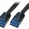 Cablu patch cord, Cat 5e, lungime 10m, U/UTP, LOGILINK - CP0139B