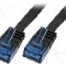 Cablu patch cord, Cat 5e, lungime 2m, U/UTP, LOGILINK - CP0135B