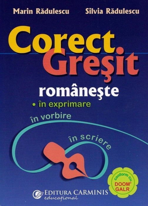 Corect. Gresit Romaneste