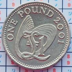 Guernsey 1 Pound Lira 2001 UNC - Elizabeth II (4th portrait) - km 110 - A031