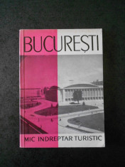 PETRU VINTILA - BUCURESTI. MIC INDREPTAR TURISTIC (1963, contine harta) foto