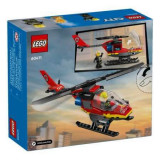 Elicopter de pompieri, +5 ani, 60411, Lego City