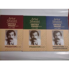 CRITICA PROZEI ( 3 VOL ) - ARTUR SILVESTRI