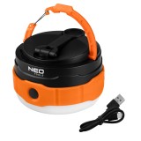 Lampa de camping 3 in 1 NEO TOOLS, 500 lm, powerbank si dinam