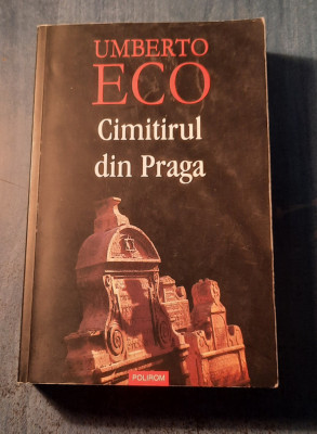 Cimitirul din Praga Umberto Eco foto