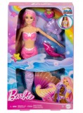 Papusa Barbie Colour Changing Feature Mermaid (hrp97)