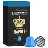 Cafea Crema di Napoli, 100 capsule compatibile Nespresso, La Capsuleria