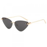 Ochelari De Soare Dama Techsuit S099, Aurii Negri