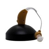 Cumpara ieftin Aparat Auditiv Reincarcabil, Autonomie 15h+, Retroauricular, Amplificare 30dB, Reducere Zgomot, Include Statie Incarcare &amp; Olive Siliconice