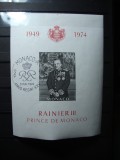 MONACO 1974 BLOC ANIVERSAR MH PRIMA ZI