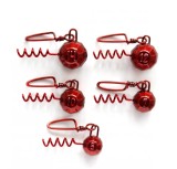 Plumb Fanatik Tirbuşon fațetat RED MIX / 5 buc