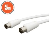 Cablu TV COAX fisa COAX - soclu COAX, 5m Best CarHome, Carguard