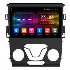 Navigatie Auto Multimedia cu GPS Ford Mondeo (2013 +), 4 GB RAM + 64 GB ROM, Slot Sim 4G pentru Internet, Carplay, Android, Aplicatii, USB, Wi-Fi, Blu