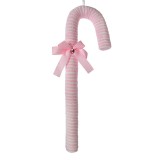 Cumpara ieftin Set 3 ornamente brad Acadele plastic roz alb 17x5x56 cm