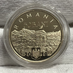 50 Bani 2017 PROOF, Alama, Romania, 140 Ani de la Unirea Dobrogei cu Romania