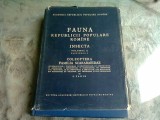 FAUNA REPUBLICII POPULARE ROMANE , INSECTA , VOL.X, FASCICULA 4 - S. PANIN