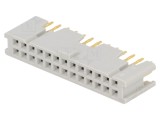 Soclu IDC Mamă 26 PIN Drept Aurit 3A 2,54mm