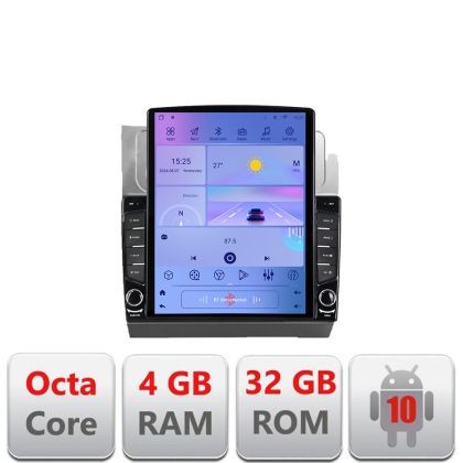 Navigatie VW Touran 2003-2010 G-TOURAN1 ecran tip TESLA 9.7&quot; cu Android Radio Bluetooth Internet GPS WIFI 4+32GB DSP 4 CarStore Technology