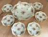 Set - desert / fructe - Rosenthal - Moliere - Moss Rose / Ramona - 6 persoane - 1936