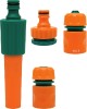 Set Stut Furtun FLO cu Accesorii: Mufe, Adaptor 1/2 - 3/4, Conectori. Ideal Gospodarie si Agricultura