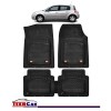 Covorașe Auto TeamCar&reg; Tip Tăviță Compatibile Renault Megane II (2002&ndash;2009) - Hatchback, Cauciuc