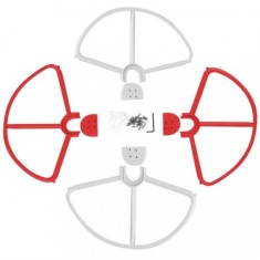 Rotor-schutz-set / abdeckungen passend pentru dji phantom 2,3 u.a. wei?-rot, , foto