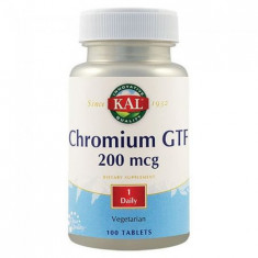 Supliment Alimentar Chromium GTF 200mcg Kal Secom 100tbl